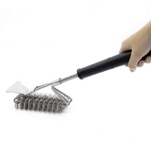 Good Quality BBQ Grill Cleaner Bristle Free barbecue grill brush and scraper for bbq tool set